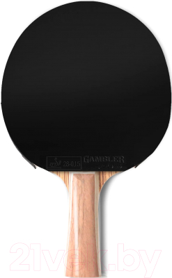 Ракетка для настольного тенниса Gambler Zebrawood Classic Volt M / GRC-1 (коническая)