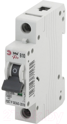 Выключатель автоматический ЭРА Pro NO-901-56 ВА47-63 1P 10А B / Б0031828