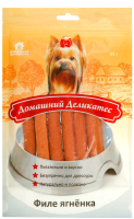 Лакомство для собак Домашний деликатес Филе ягненка (85г) - 