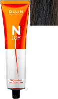 Крем-краска для волос Ollin Professional N-Joy перманентная 5/37 (100мл, светлый шатен золотисто-коричневый) - 