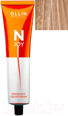 Крем-краска для волос Ollin Professional N-Joy перманентная 7/30 (100мл, русый золотистый)