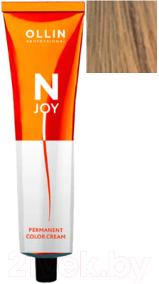 Крем-краска для волос Ollin Professional N-Joy перманентная 8/0 (100мл, светло-русый)