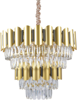 

Люстра Newrgy, Lighting Cristallo 9158A/16A SP BRS+MBK