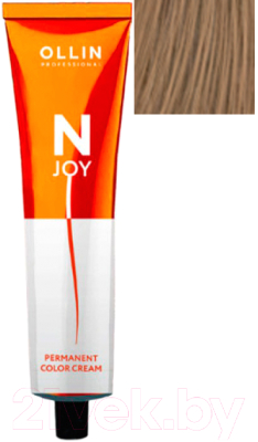 Крем-краска для волос Ollin Professional N-Joy перманентная 9/53 (100мл, блондин махагон-золотистый)