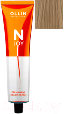 Крем-краска для волос Ollin Professional N-Joy перманентная 10/73 (100мл, светлый блондин коричнево-золотистый)