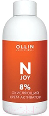 Эмульсия для окисления краски Ollin Professional N-Joy крем-активатор 8% (100мл)
