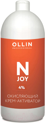 Эмульсия для окисления краски Ollin Professional N-Joy крем-активатор 4% (1л)