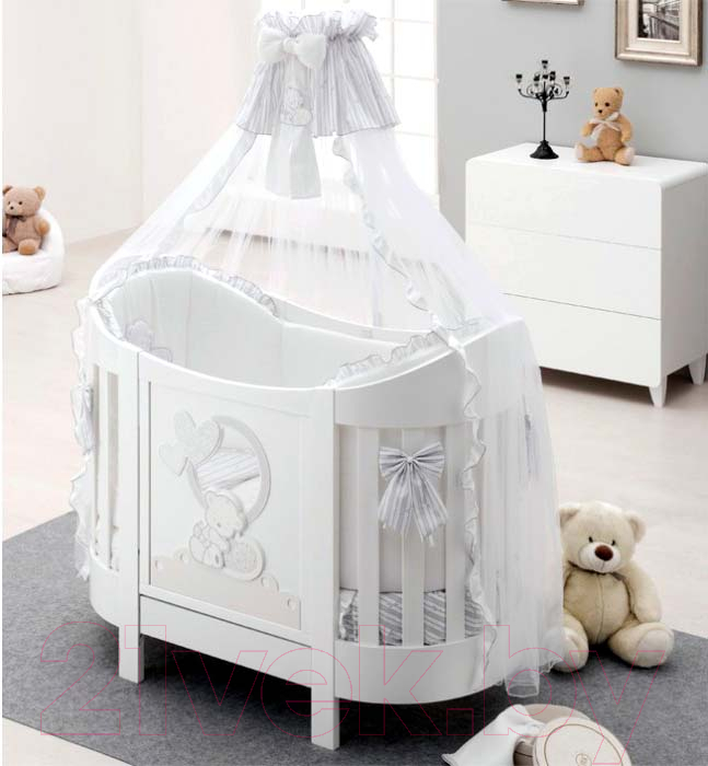 Детская кроватка Italbaby Love Oval / 070.1400-0405