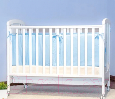 Изображение товара Бортик в кроватку Italbaby 225.9998-2 (голубой)