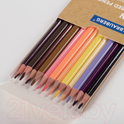 Набор цветных карандашей Brauberg 181792 (60цв)