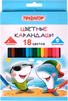 

Набор цветных карандашей Пифагор, Веселые акулята / 181817