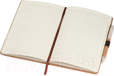 Записная книжка Easy Gifts Bastogne / 218813 (коричневый, с ручкой)