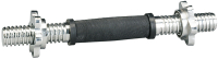 Гриф для гантели Atlas Sport AS 35см (25мм, с резиновой ручкой) - 