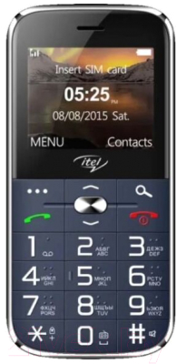 Мобильный телефон Itel IT2590 DS / ITL-IT2590-DEBL (Deep Blue)