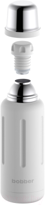 Термос для напитков Bobber Flask-1000 Iced Water (белый)