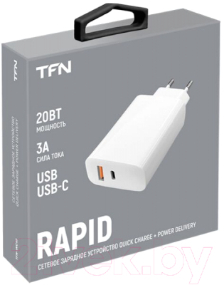 Зарядное устройство сетевое TFN TFN-WC10 (белый)