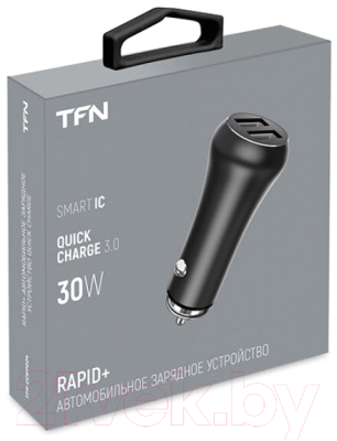 Зарядное устройство автомобильное TFN TFN-CCRPD04 (черный)