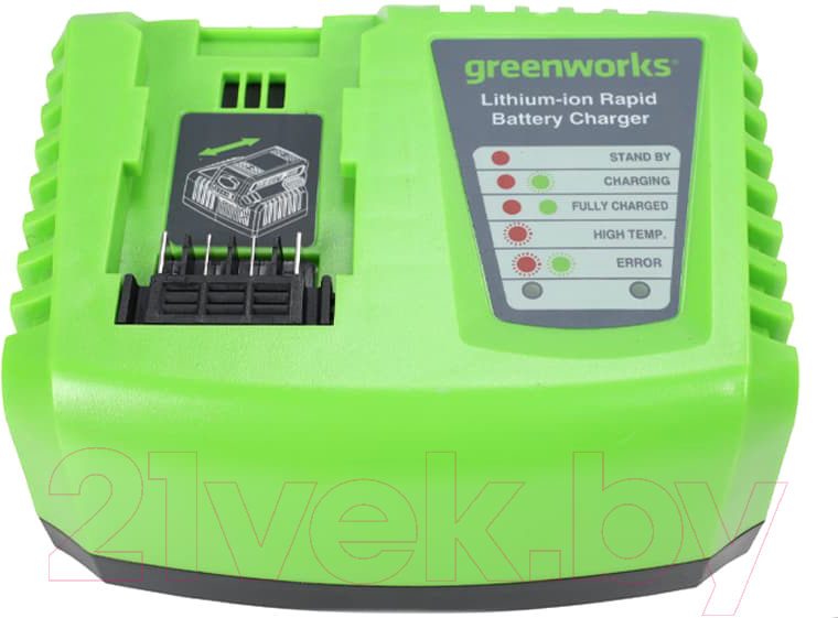 Зарядное устройство для электроинструмента Greenworks G40UC6 5А (2945107)