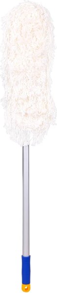 Швабра-моп OfficeClean Professional (алюминиевая ручка 75-130см, насадка моп хлопок карманы 40см)