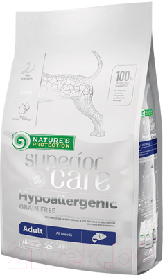 Сухой корм для собак Nature's Protection SC Hypoallergenic Grain Free Salmon (1.5кг)