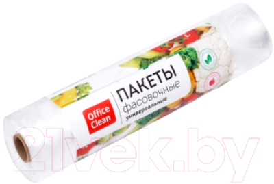 Изображение товара Пакеты фасовочные OfficeClean 30x40см 8мкм рулон на втулке (500шт)