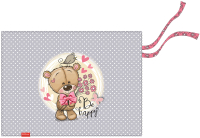 

Бювар, Happy Bear / 54440