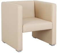 Кресло мягкое Мебелик Бриф (экокожа бежевый) - 