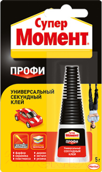 Изображение товара Клей Момент Супер Профи (5г, шоу-бокс)