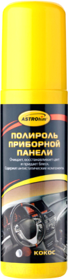 Полироль для пластика ASTROhim Кокос / Ас-2304 (125мл)