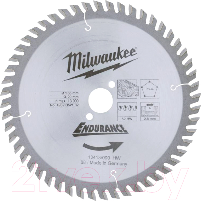 Пильный диск Milwaukee 4932352132