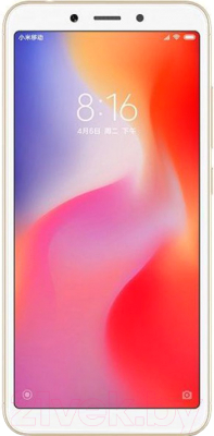 Смартфон Xiaomi Redmi 6 3Gb/64Gb (золото)