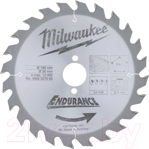 Пильный диск Milwaukee 4932327969