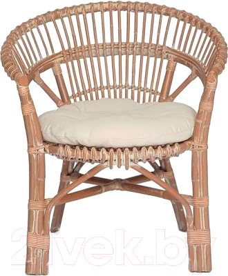 Кресло садовое Tetchair Secret De Maison Koln с подушкой (натуральный/White Wash)
