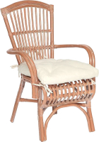 Кресло садовое Tetchair Secret De Maison Levy (натуральный/White Wash) - 