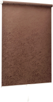 Рулонная штора Delfa Сантайм Жаккард Венеция СРШП-05В 29513 (57x170, шоколад) - 
