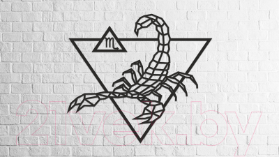 Декор настенный EWA Знак зодиака Скорпион