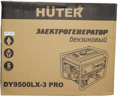 Бензиновый генератор Huter DY9500LX-3 Pro-электростартер (64/1/77)