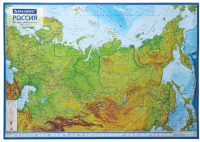 Настенная карта Brauberg Физическая карта России / 112392 - 