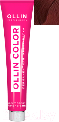 Изображение товара Крем-краска для волос Ollin Professional Color перманентная 6/6 (60мл, темно-русый красный)