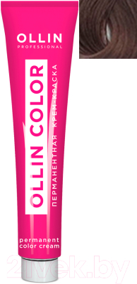 Крем-краска для волос Ollin Professional Color перманентная 6/71 (60мл, темно-русый коричнево-пепельный)