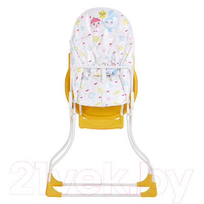 Стульчик для кормления Polini Kids Малышарики 152 Солнечный день / 0002467-04 (желтый)