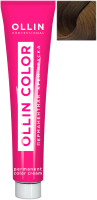 Крем-краска для волос Ollin Professional Color перманентная 6/0 (60мл, темно-русый) - 