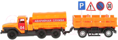 Автомобиль игрушечный Технопарк Урал аварийный / SB-18-26-U(S)+ASST-WB