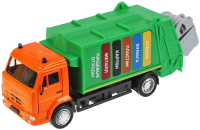 

Мусоровоз игрушечный Технопарк, Kamaz / KAMGARB-15-OGGN