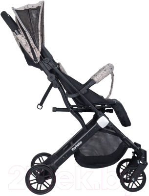 Детская прогулочная коляска Farfello Comfy Go / CG (ажурный бежевый)