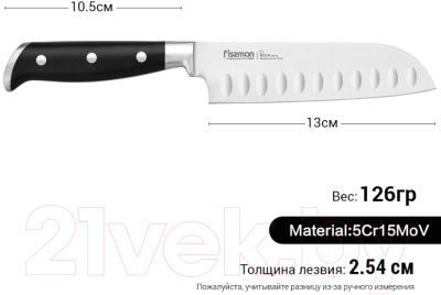 Нож Fissman Koch 2385