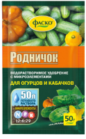 

Удобрение Фаско, Родничок. Для огурцов