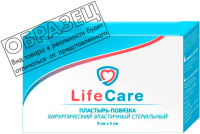 

Повязка пластырная LifeCare, Хирургический эластичный стерильный