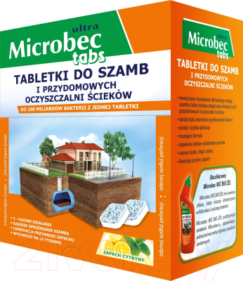 Чистящее средство для биотуалета Bros Microbec (25г)
