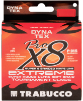 

Леска плетеная, Dyna-Tex X8 Pro Extreme 0.18мм 150м / 054-26-180